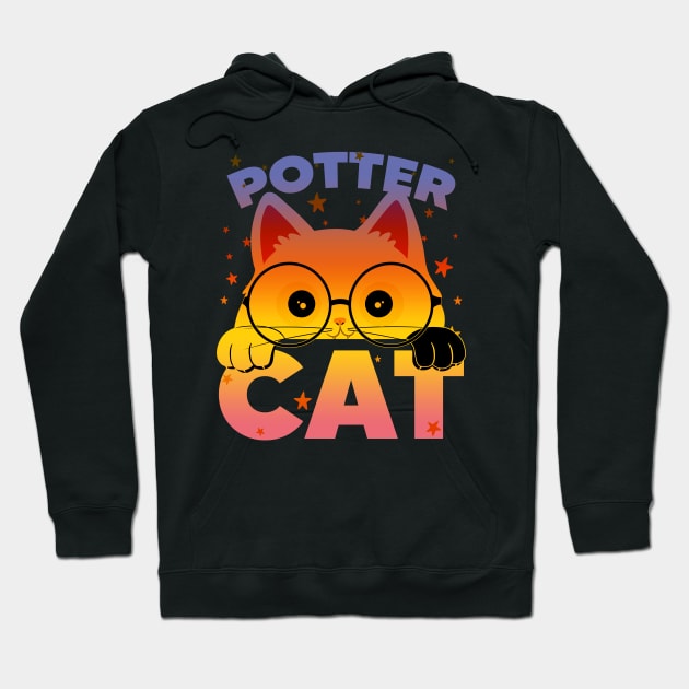 Potter Cat 5 Hoodie by TarikStore